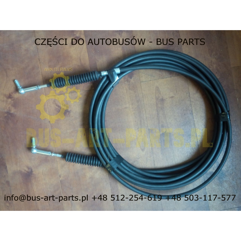LINKA ZMIANY BIEGÓW VAN HOOL T916 2002-2006 EURO 3 MAN D2866 SKRZYNIA 6S1600 USTALAJĄCA BIEG 10861590