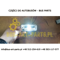 LAMPA OBRYSOWA BIAŁA MERCEDES O350 BOVA FUTURA LED DIODOWA