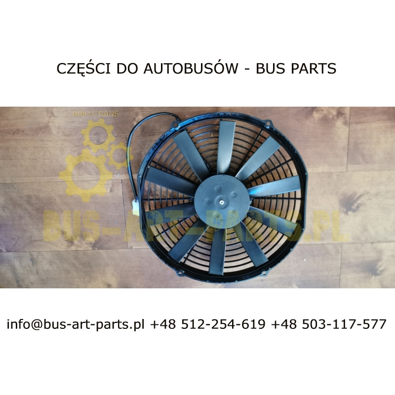 WENTYLATOR KLIMATYZACJI Q-250 PCHAJĄCY 24V H11-002-247 H11002247