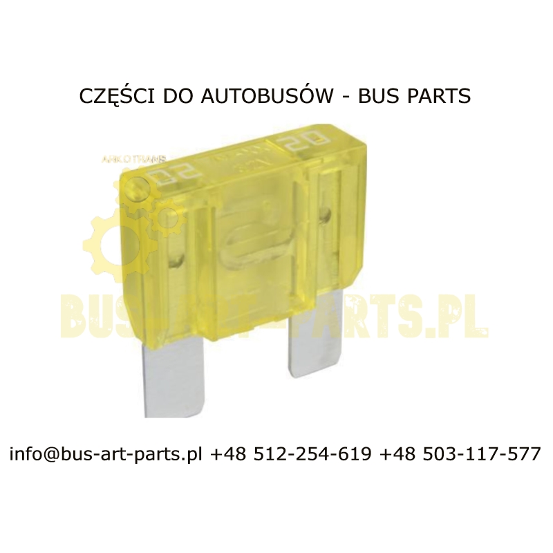 BEZPIECZNIK MAXI 20A ( 10 SZTUK ) N000000004211