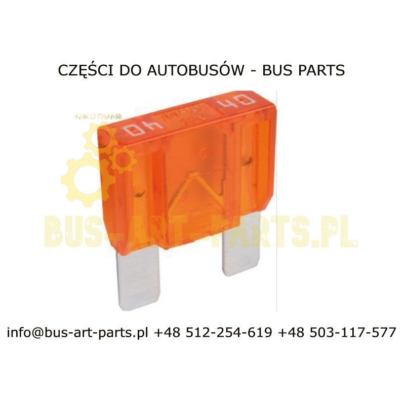 BEZPIECZNIK MAXI 40A ( 10 SZTUK ) N000000004215