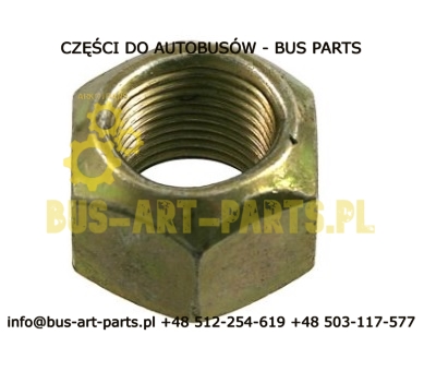 6-ANGLE GALVANIZED NUT M18X1. 5