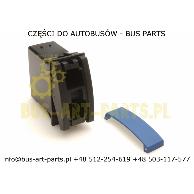 DOOR OPENING BUTTON IVECO MAGO 24V 533059-1E2-23-504
