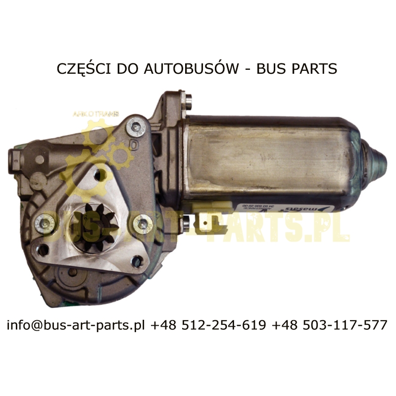 SILNIK OTWIERANIA DRZWI MASATS BODE MASATS DŁUGA OŚKA Z MECHANIZMEM SILNIK BOSCH 0130821324 0 130 821 324 12V
