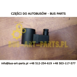 CEWKA ZAWORU HYDRAULICZNEGO HYDRONAPĘDU WENYLATORA 24V MAN NEOPLAN BOVA BOVA ZAMIENNIK Z WTYKĄ TYP HIRSCHMANN NOWY TYP ZAS