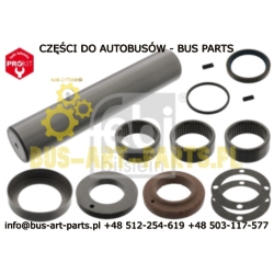 ZESTAW NAPRAWCZY ZWROTNICY SETRA S2.. S215 S3.. S315 S317 S319 HD HDH GT GT-HD UL H Z ŁOŻYSKIEM OPOROWYM ROLKOWYM 45X229 PRZÓD L