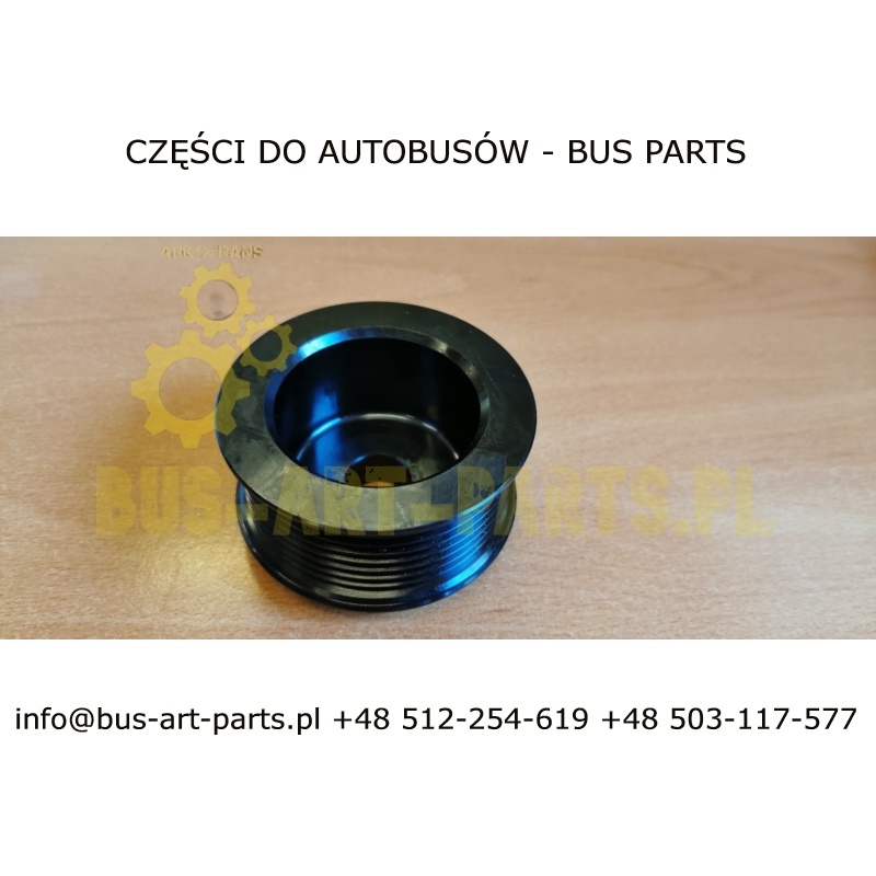 KOŁO PASOWE ALTERNATORA 77/70X44X17 BOVA EURO 3 2002-