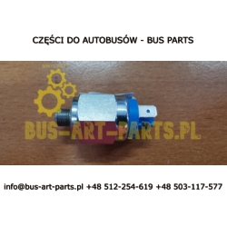 CZUJNIK ZAWORU OTWIERANIA DRZWI SETRA S415 S416  S4.. MERCEDES TOURISMO TRAVEGO ASCO JOUCOMATIC 4,5 BAR NIEBIESKI