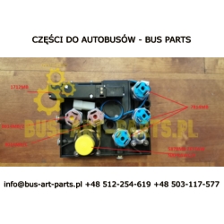 CZUJNIK ZAWORU OTWIERANIA DRZWI SETRA S415 S416  S4.. MERCEDES TOURISMO TRAVEGO ASCO JOUCOMATIC 4,5 BAR NIEBIESKI