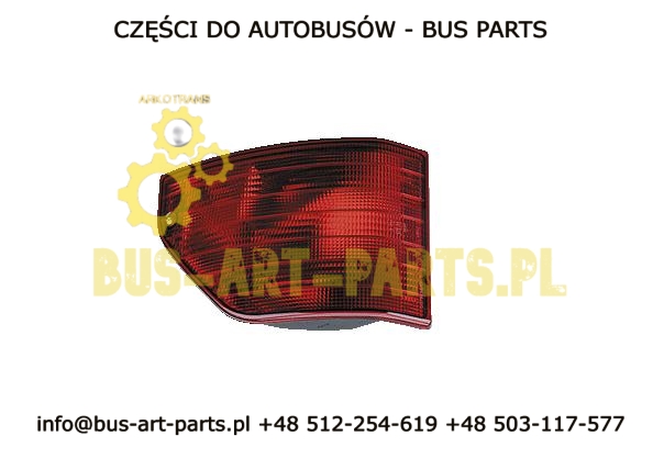 LAMPA TRAVEGO TYŁ P/MGIELNA