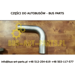 KOLANKO WYLOTU SPALIN 89MM/89MM WEWNĄTRZ / ZEWNĄTRZ