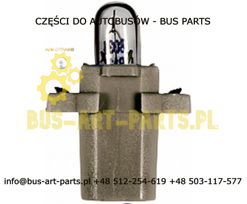 ŻARÓWKA TACHOGRAFU ZEGARÓW 24V 1.2W REANULT FR1 ILIADE 10 SZT.