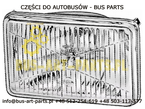 REFLEKTOR DROGOWY H1 BOVA NEOPLAN MAN