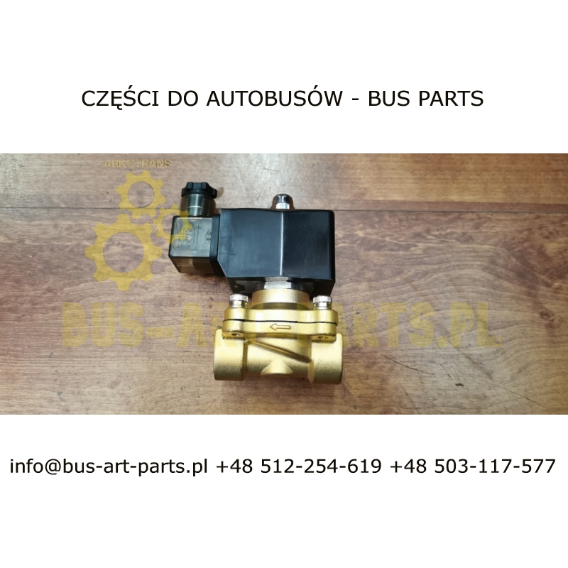 VAN HOOL FUEL SOLENOID VALVE 10705482 3/8" 24V REPLACEMENT