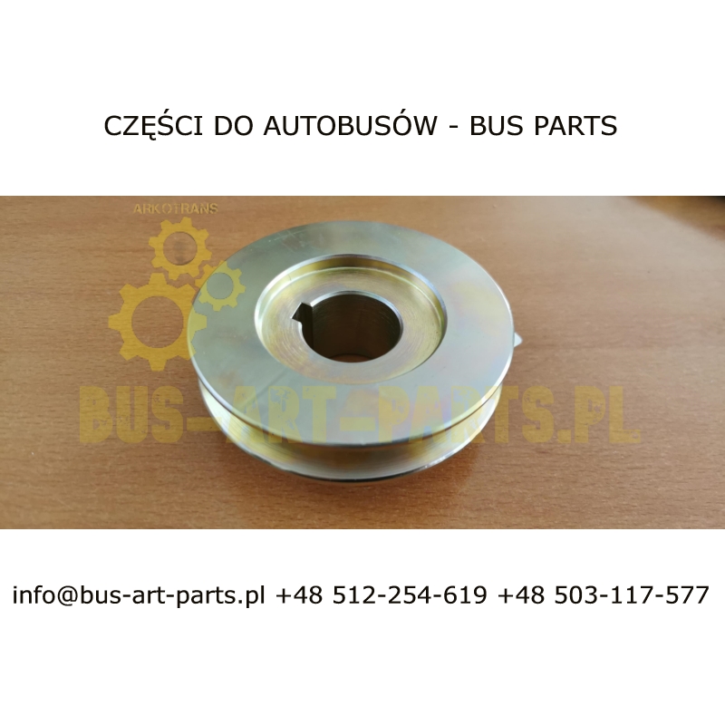 KOŁO PASOWE ALTERNATORA KLIMATYZACJI  MERCEDES INTEGRO SETRA S3.. F UL GT EURO 3 OM457HLA DOLNY ALTERNATOR 6295510679 A629551