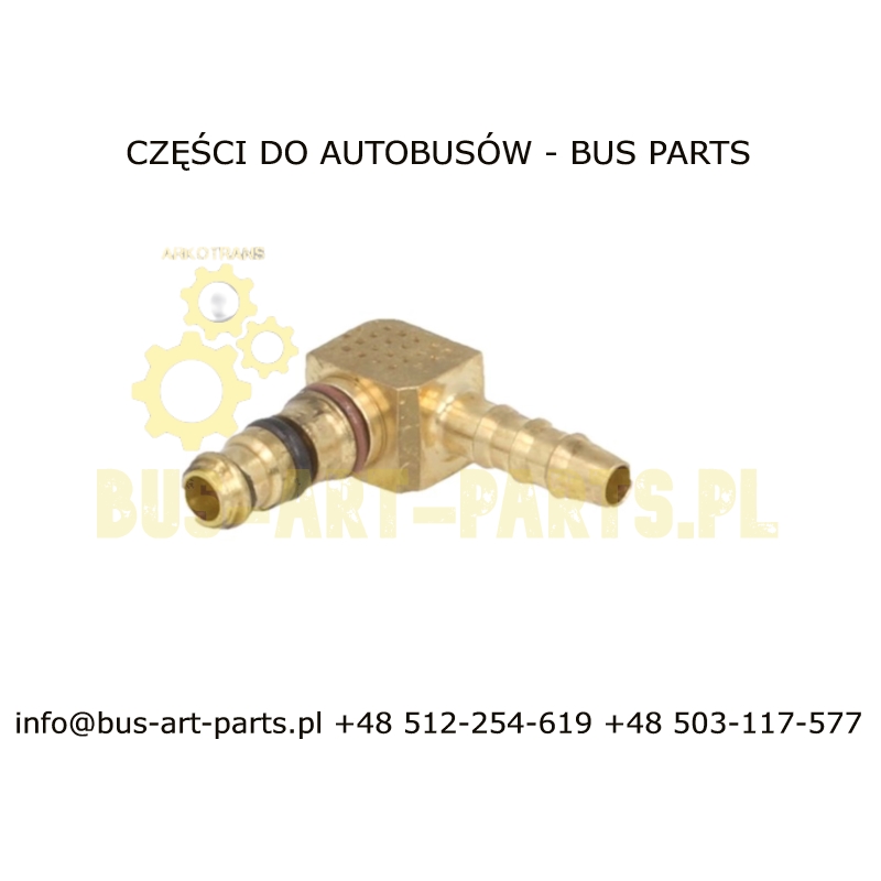 KOLANKO ZŁĄCZA VOSS 230 NG6 6X1 DO SIŁOWNIKA EGR