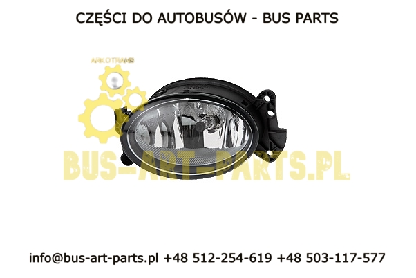 HALOGEN PRZECIWMGIELNY SETRA S415 S4.. HD HDH S515 S5.. HD HDH MERCEDES TRAVEGO LEWY 2008-