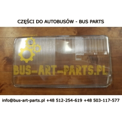 SZKŁO REFLEKTORA LEWE MERCEDES O303  O405  O407