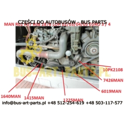 NAPINACZ PASKA R07 R08 D2866LOH EURO 3 VAN HOOL A300 A330 M958007435