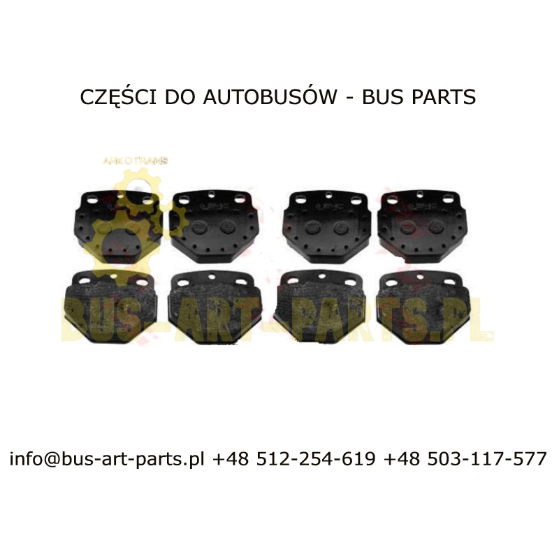 KLOCKI HAMULCOWE SETRA EOS BOVA