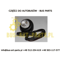 LAMPA OBRYSOWA BIAŁO BIAŁA LED  MERCEDES SETRA BOVA MAN NEOPLAN RENAULT SCANIA SOLARIS SOLBUS VAN HOOL VOLVO