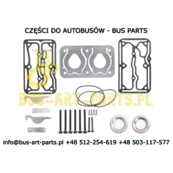 ZESTAW NAPRAWCZY GŁOWICY KOMPRESORA SETRA S4.. MERCEDES CITARO TRAVEGO TOURISMO EURO 3 EURO 4 OM457LA OM457HLA