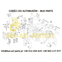 ŁĄCZNIK FILTRA POWIETRZA  Q-150 / Q-85 SETRA S315UL NF INTEGRO