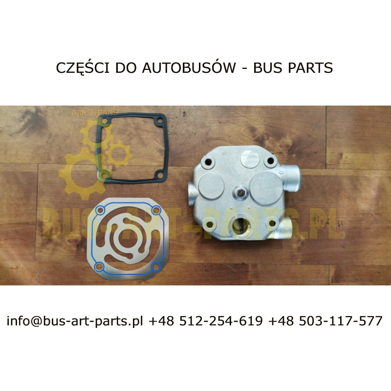PŁYTA ZAWOROWA KOMPRESORA POWIETRZA SETRA S315UL MERCEDES O405 INTEGRO O550