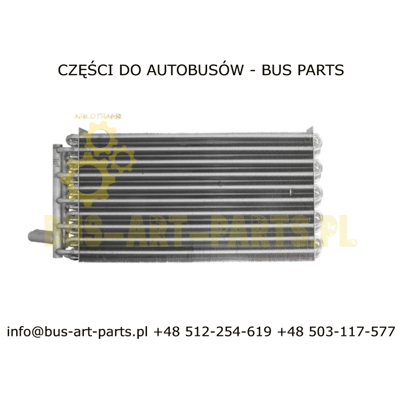 WYMIENNIK CIEPŁA NAGRZEWNICA PRZEDNIA SETRA S415 MERCEDES TRAVEGO TOURISMO INOURO 540X260X64 ZAMIENNIK