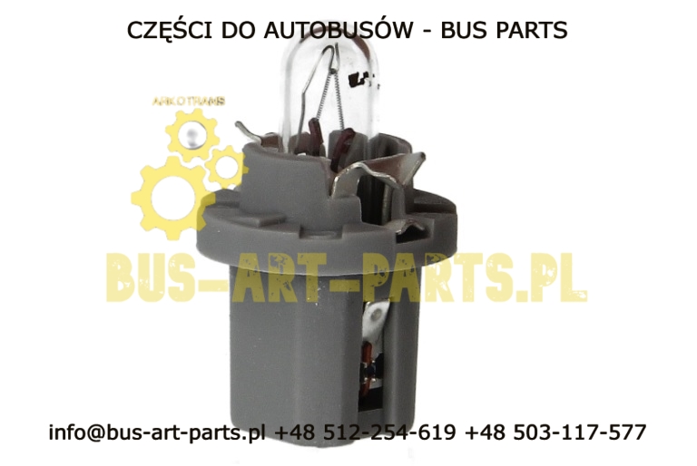 ŻARÓWKA TACHOGRAFU 24V 1.2W B8.5D  SETRA S3..HD  MERCEDES O350