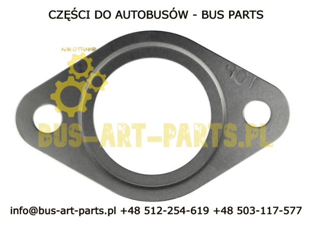 USZCZELKA KOLEKTORA WYDECHOWEGO MERCEDES SETRA