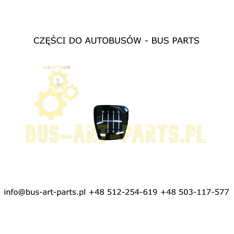 Gearshift knob dashboard MAN LION R0.. R07 R08 NEOPLAN 2005 - with trunk 6+R box MERCEDES GO