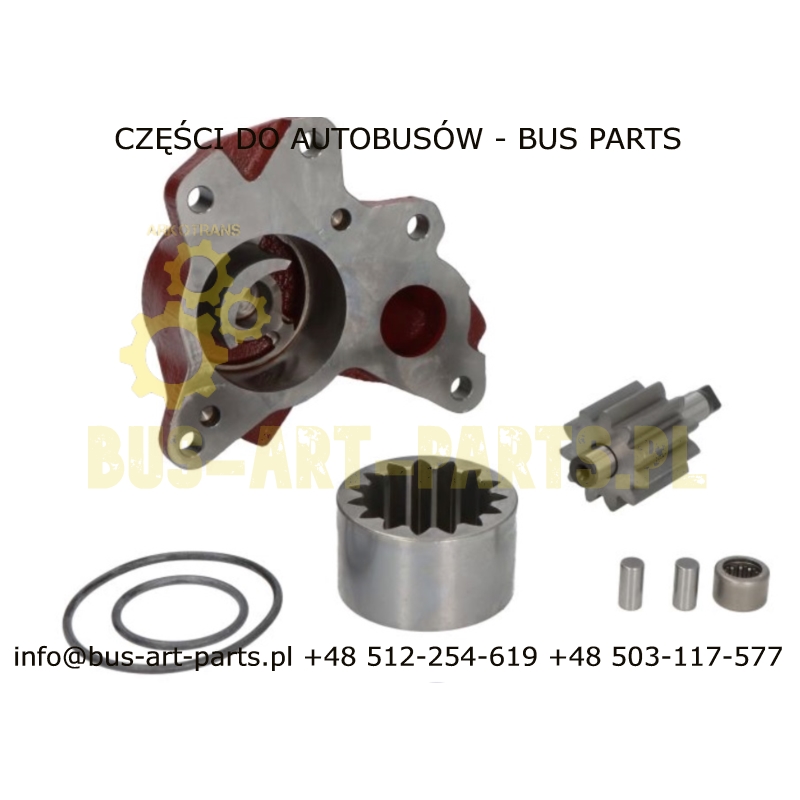 POMPY OLEJU INTARDERA ZF 6S1600 8S180 12AS.. ASTRONIC KOMPLETNA DO ZŁOŻENIA Z CZĘŚCI