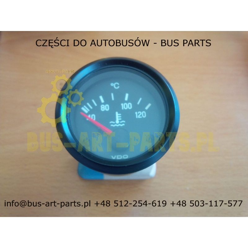 WSKAŹNIK POZIOMU PALIWA 12V 0-180 OHM FI-52MM