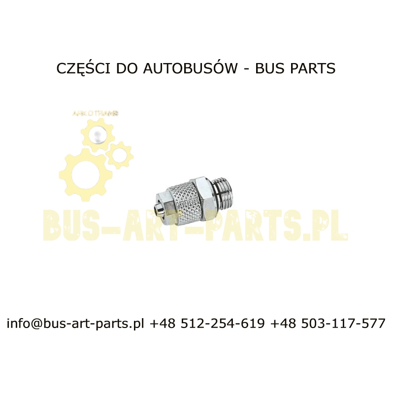 ZŁĄCZE TEKALANU Q-4 4X3 SKRĘCANE 1/8"