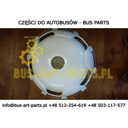 KOŁPAK 22,5" BIAŁY PRZÓD WZÓR TRAVEGO WYPUKŁY