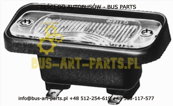 LAMPA PODŚWIETLENIA TABLICY BOVA NEOPLAN SOLARIS SCANIA