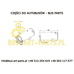 WYMIENNIK CIEPŁA WEBASTO DW 300 ORYGINAŁ