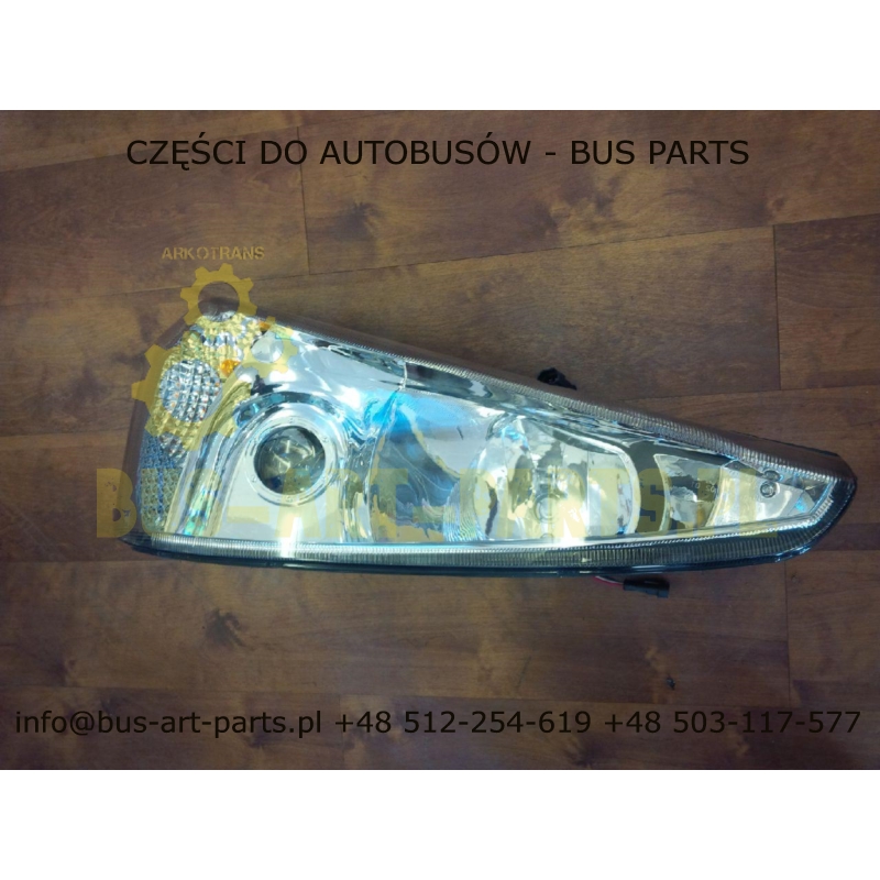 REFLETROR PRZEDNI SCANIA IRIZAR PB H7 PRAWY