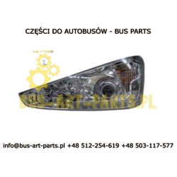 REFLETROR PRZEDNI SCANIA IRIZAR NEW CENTURY i4 i6 LEWY H7 LED
