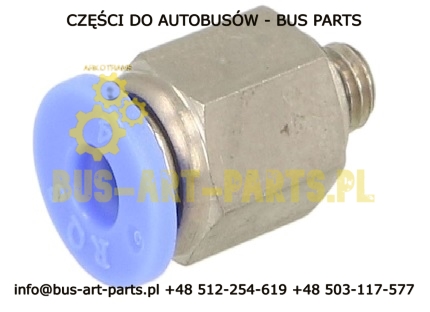 SZYBKOZŁĄCZE WKRĘCANE PROSTE M5X1 Q-4