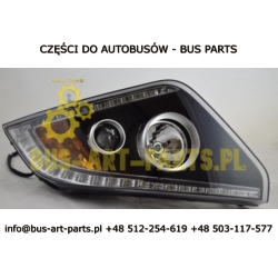 REFLEKTOR PRZEDNI LEWY SCANIA IRIZAR HIGER TOURING H7