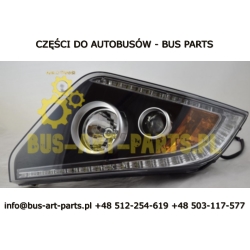 REFLEKTOR PRZEDNI PRAWY SCANIA IRIZAR HIGER TOURING XENON D1S/H7