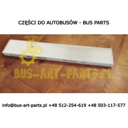FILTR PRZEDNIEJ NAGRZEWNICY FRONT BOXU SCANIA TOURING HIGER C14-000-472  410X69X20