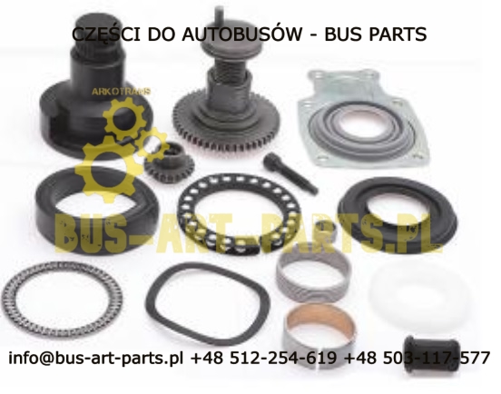 ZESTAW NAPRAWCZY ZACISKU HAMULCOWEGO PRZÓD LEWY MERCEDES O350 O404 SETRA S3..